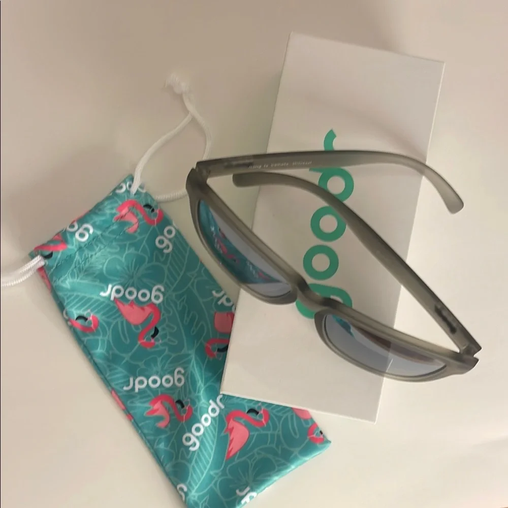 goodr Gray Sunglasses - Picture 4 of 9